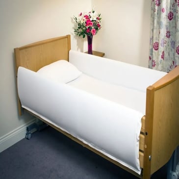 A profiling bed and mattress that has been maintained regularly by our servicing engineer.